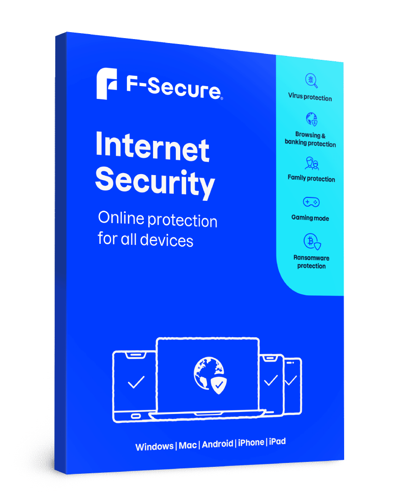 F-Secure Internet Security, Licenta electronica, 5 utilizatori, 1 an
